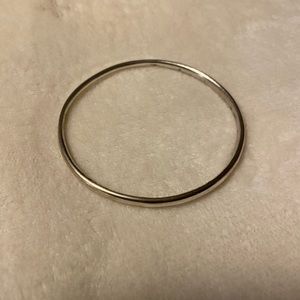 Kendra Scott silver graduated bangle bracelet